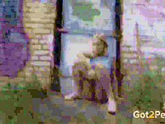 Sexy Girls Pissing Outdoor Comp 08