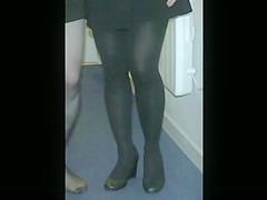 Sexy Lady POV Black Pantyhose
