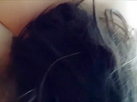 Sexy Lass with big knockers Giving Head