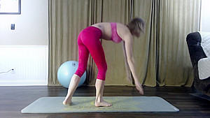 Sexy Naked Yoga teen 18+