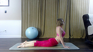 Sexy Naked Yoga teen 18+