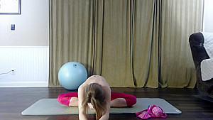 Sexy Naked Yoga teen 18+