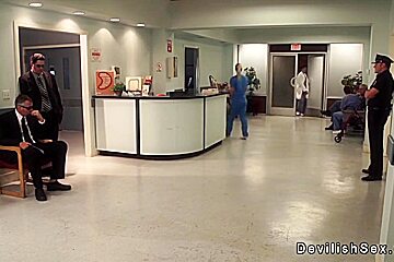 Sexy Nurse Sucking Cock To Cop