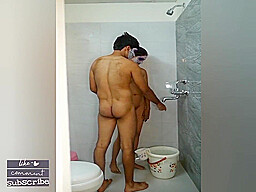 Sexy Sali Sapna Takes Hot Shower With Jijaji When Her Step sister Is Out