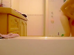 Sexy girlfriend Showering