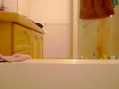 Sexy girlfriend Showering