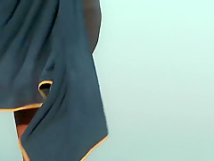 Sexy nudist babes filmed playing on the nude beach