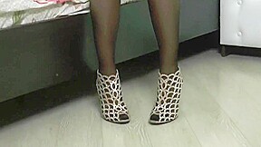 Sexy panty hose girl 2