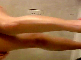 Sexy petite blonde ballbusting