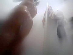 Sexy polish girl ass caught under shower
