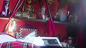 Sexy women in outfit masturbates, has sex and cums super hard