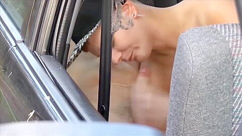 Shaun & James Love To Fuck In A Car - Shaun & James