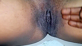 Shaving Her Pussy