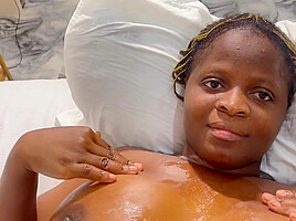 She Gave Him Handjob And Blowjob Of His Life And Allowed Him Fuck Her Natural Big Tits