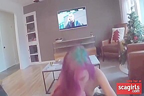 She Had Nothing To Do So Decided To Suck His Dick
