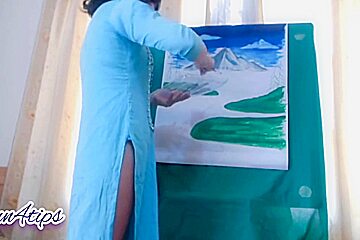 She Loves Painting And Bbc