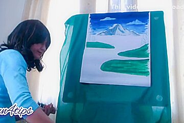 She Loves Painting And Bbc