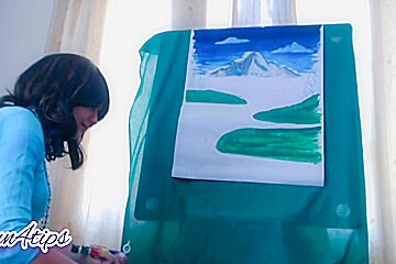 She Loves Painting And Bbc