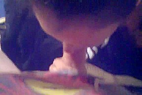She loves when I cum on her ass