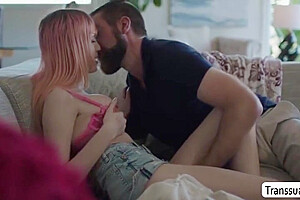 Shemale Babe Analed By Stepfather