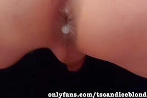 Shemale Gets Fucked Ass To Mouth And Facial