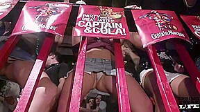 Short But Sweet Wet Tshirt Contest And Girls Letting Us Film Upskirt While They Dance