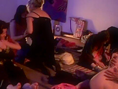 Shy Brunette Undresses In Front Of Strangers