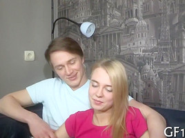 Sinfully sexy shaft riding