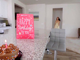 SisLovesMe - A Rock Hard Cock For Stepsisters Birthday
