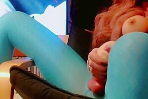 Sissy Drink Her Own Milk From Condom In Livecam