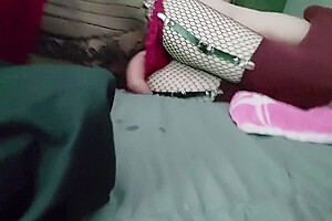 Sissy Interrupts Tgirl Nap Time