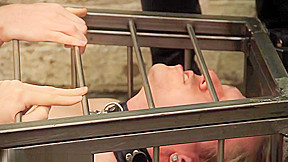 Sissy in a cage