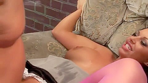 Sizzling Cougar Sucks A Beautiful Big Cock With Big