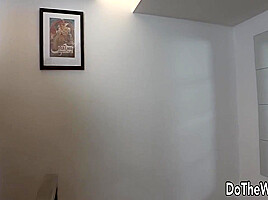Skinny Cuck Licks While His Wife Denisse Takes A Bbc In Ass
