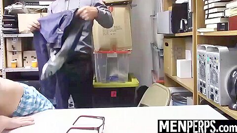 Skinny Shoplifter Twink Gets Dominated And Fucked By Gay Officer 7 Min With Greg Mckeon And Sammy Eros