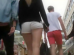 Skinny girl got a sweet small ass