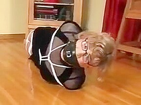 Slave sissy in bondage