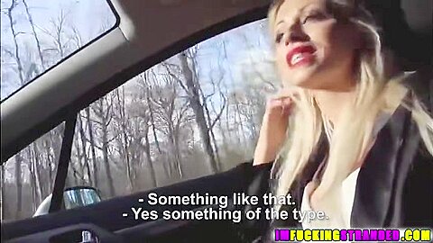 Slim And Horny Gets Spotted And Fucked By With Chloe Lacourt