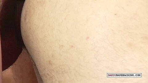 Slim Latino sucks off DILF before bareback sex and cumshot