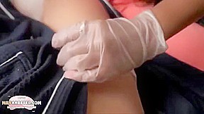 Slutty Nurse Saugt Und Fickt Ihre Patientin In Der Dusche With Nicolle Bittencourt
