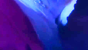 Slutty babysitter strokes a cock