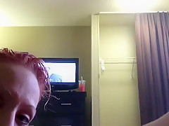 Slutty sloppy blow job