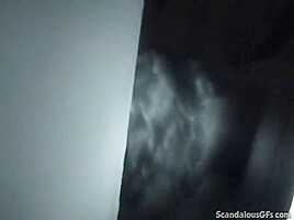 Slutty teen 18+ sis fucking on spy cam footage