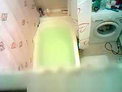 Small Tits in bathroom