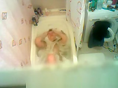 Small Tits in bathroom