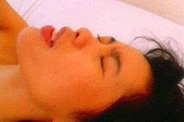 Small Titted Asian Girl Taking An Old And Loaded Cock In Her Muff