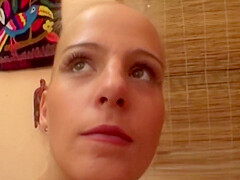 Small Titted German Blonde Gets Her Hungry Mouth Filled
