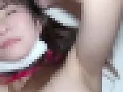 Smartphone personal shooting "Put it inside   " on your obedient sex friend with sperm in the back    623