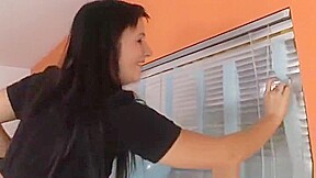 Snazzy teenager 18+ having a good interracial fucking