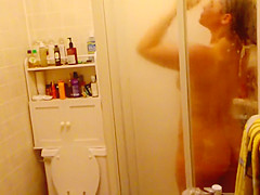 Sneaking on My Wife taking a shower